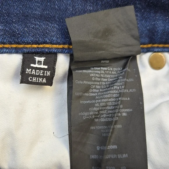 G Star Raw 5620 3D Super Slim Jeans - Picture 14 of 15